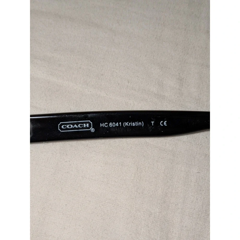 COACH Frames Black Acetate Eyeglasses Women HC6041F Kristin 5002 49-16-135